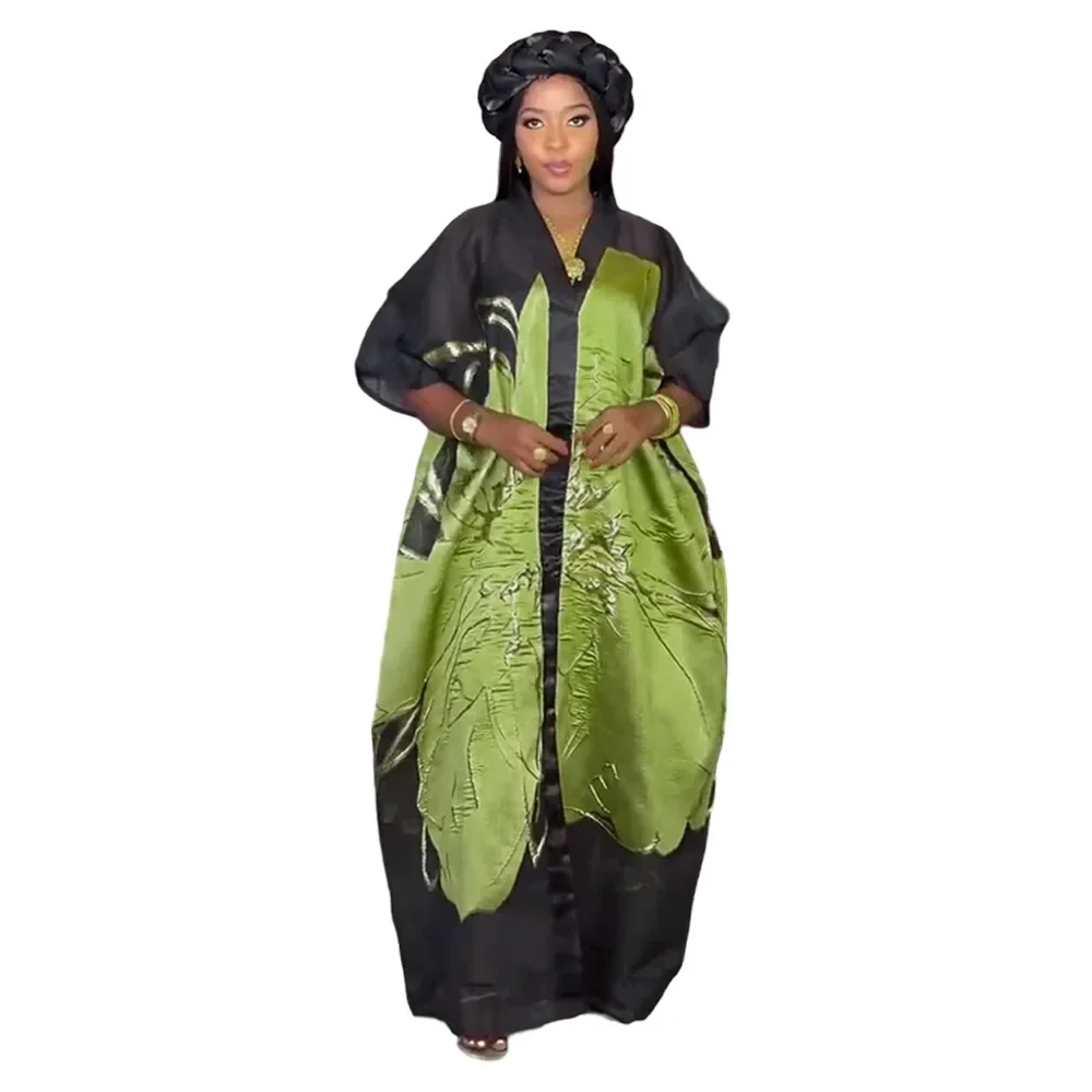 Plus Size African Dresses for Women Traditional Africa Clothing Dashiki Ankara Outfits Gown Abayas Muslim Kaftan Maxi Long Dress