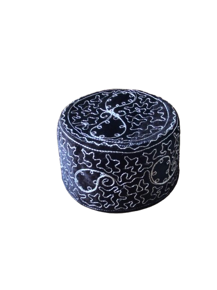 Shiny Premium Cap - African Embroidered Hat for Men