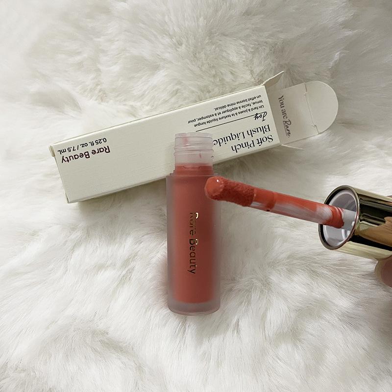 Rare Beauty Soft Pinch Liquid Blush 3.5ml：Long-Lasting Matte Low Saturation Natural Moisturizing ﻿Makeup