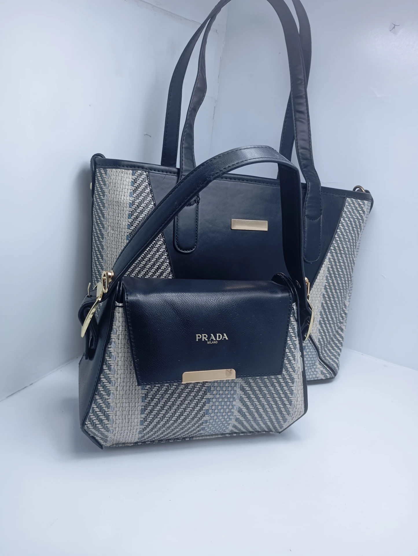 Prada Big and Small Weekend Luxury Set