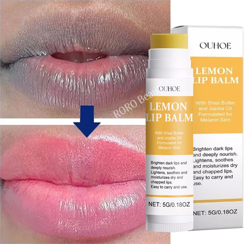 Remove Dark Lip Balm Lightening Melanin Mask Gloss Oil Exfoliating Clean Moisturizer Korean Care Products Makeup Beauty Health