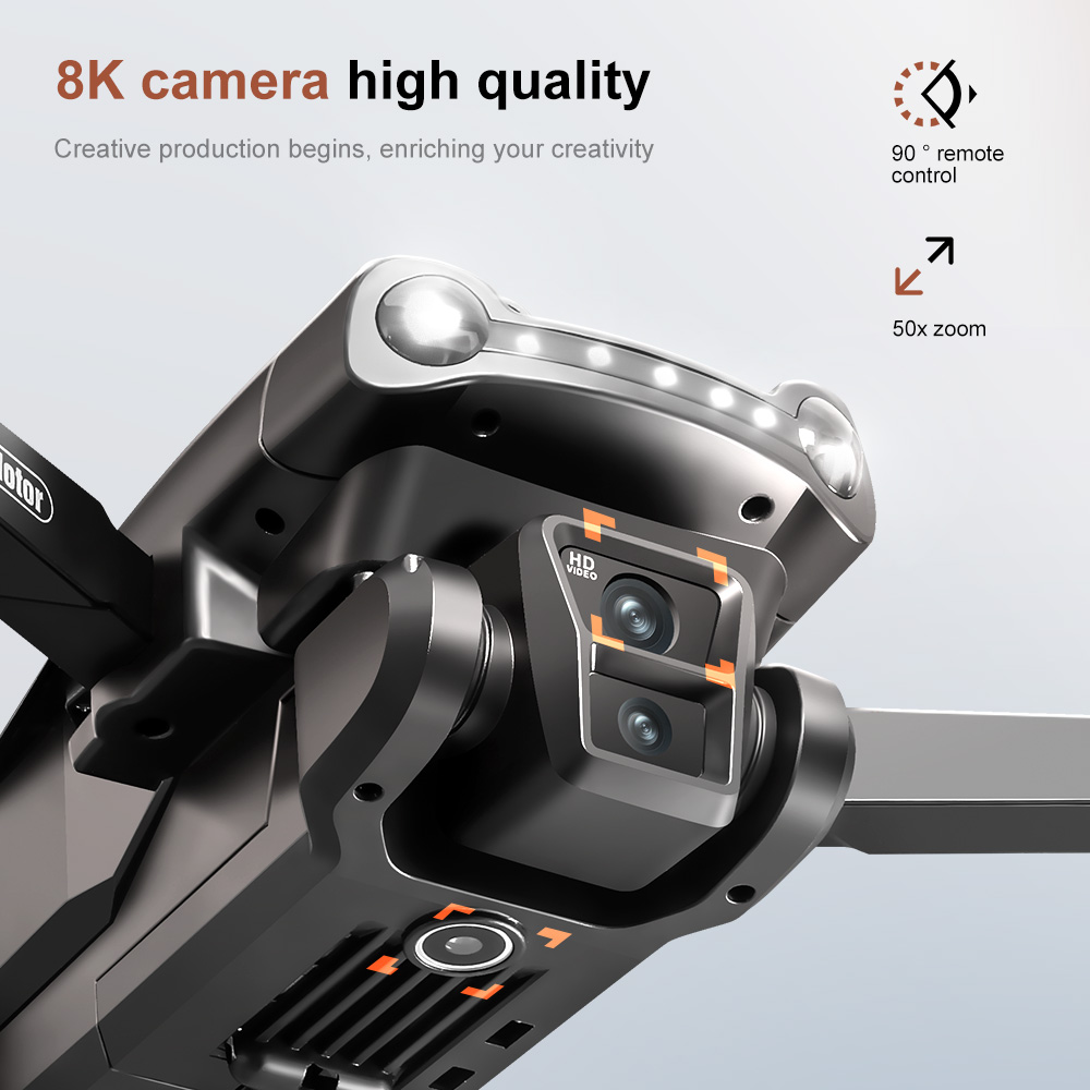 Xiaomi V198Max GPS Drone 4K Professional 8K HD Two Camera Dron Brushless Motor 5G WIFI FPV RC Quadcopter Helicopter wish Screen