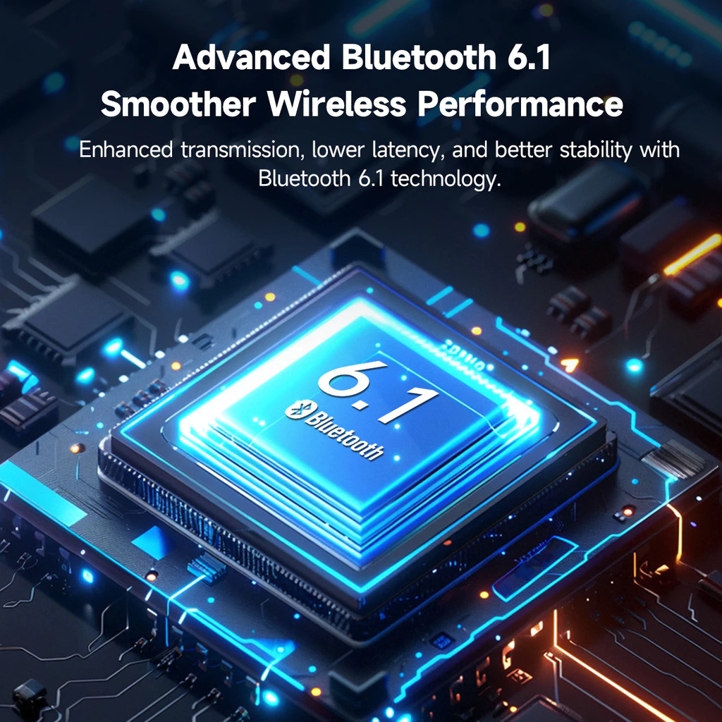 Edifier W820NB Plus(2025 Ver.) ANC Wireless Headphone Bluetooth 6.1 Over-ear Headset -49dB Noise Canelling Earphone Hi-Res Audio