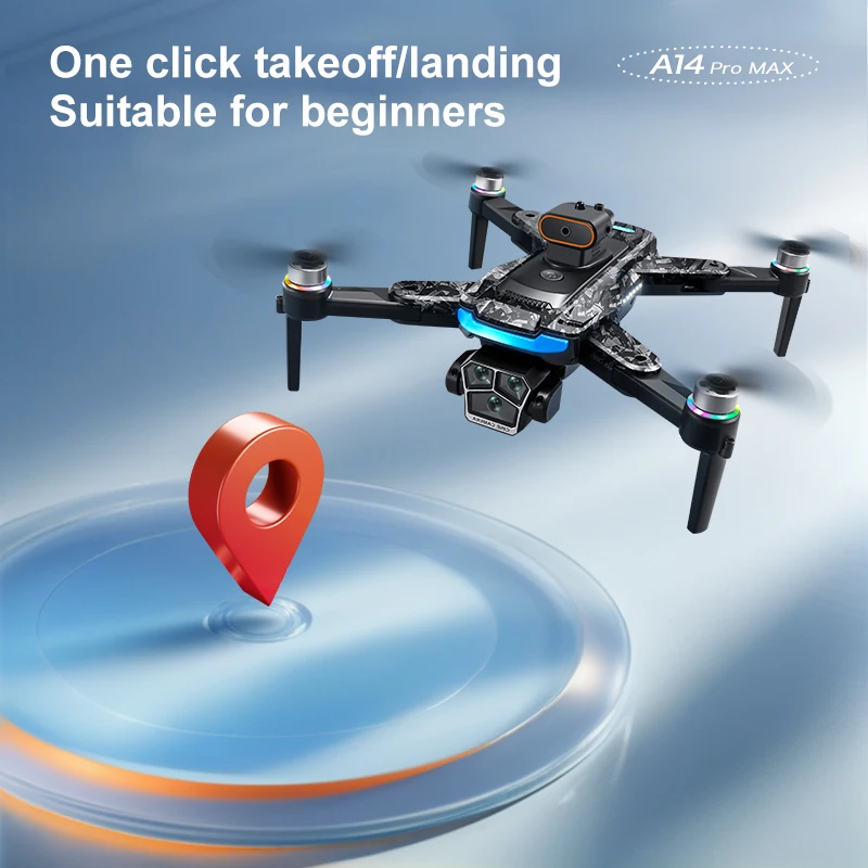 Xiaomi A14Pro max GPS Drone 4K Professional Dual Camera Dron Brushless Motor WIFI FPV Foldable RC Quadcopter Helicopter Toys