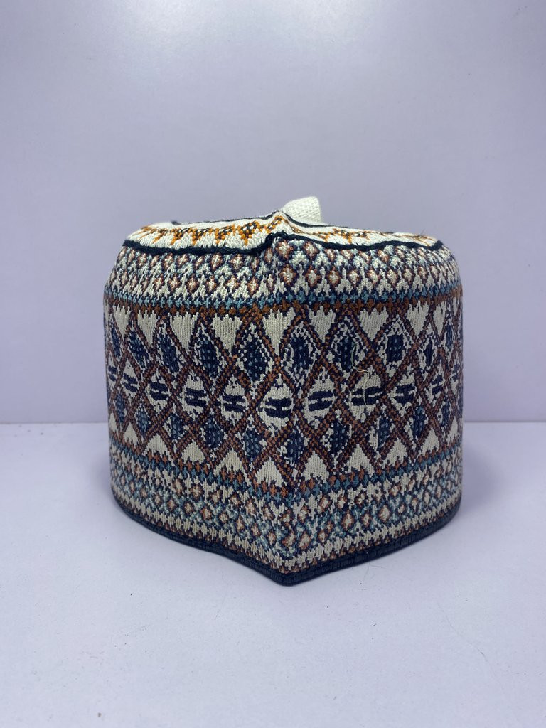 Kindei Golden Cap - Premium Hausa Zawa Style