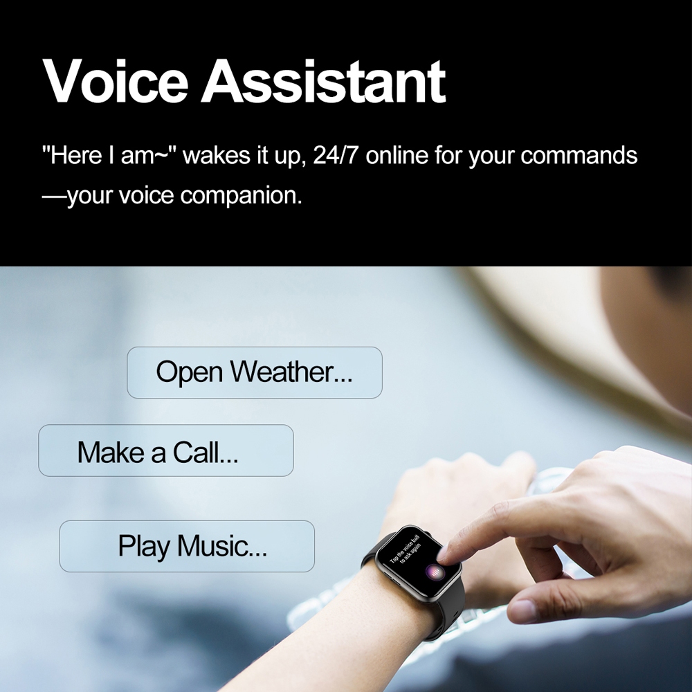 2025 New For Xiaomi Bluetooth Call Smart Watch Fashion Women Full Screen Touch Heart Rate Monitoring Watch 100+ Sports Mode Men