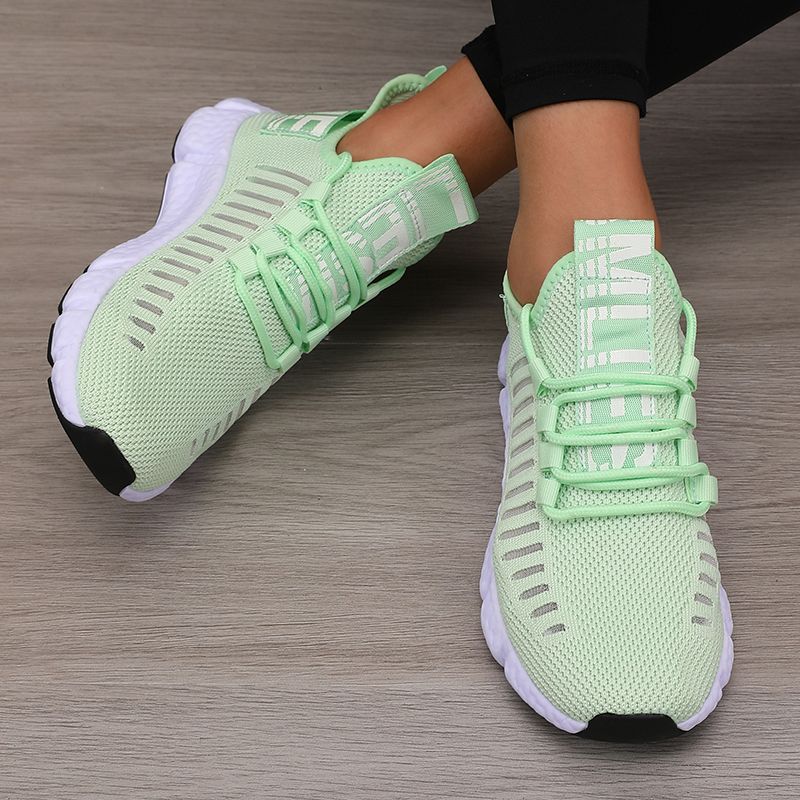 Women's Platform Sports Shoes with Fashionable Trendy Design Breathable Comfortable Shoes Outdoor Hiking  Walking Casual Shoes
