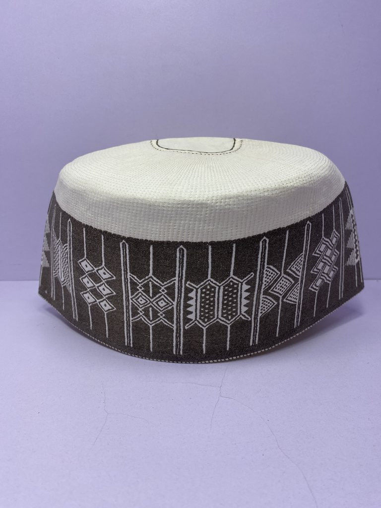 Damanga Premium Hausa/Fulani Handwoven Kufi Cap