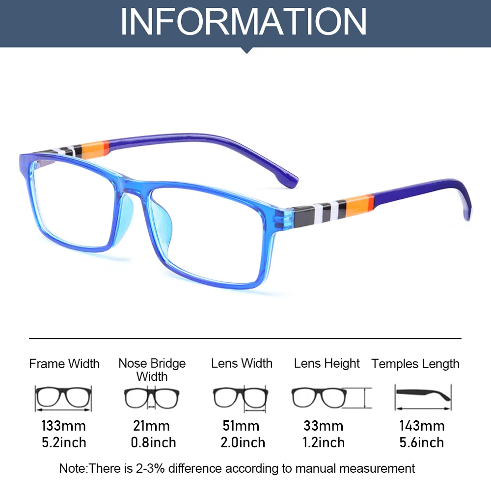 Fashion Anti-Blue Light Reading Glasses Ultra-Light Eye Protection Readers Eyewear Unisex Elegant Comfortable Presbyopia Glasses