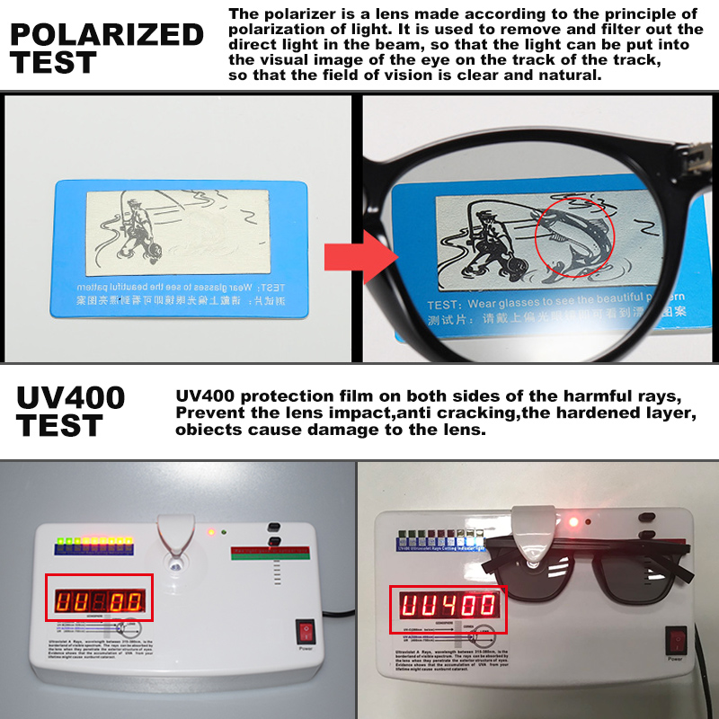 CoolPandas Unisex Photochromic Sunglasses Polarized Men Women Driving Glasses TR90 Small Round Lens Anti-Glare lunette de soleil