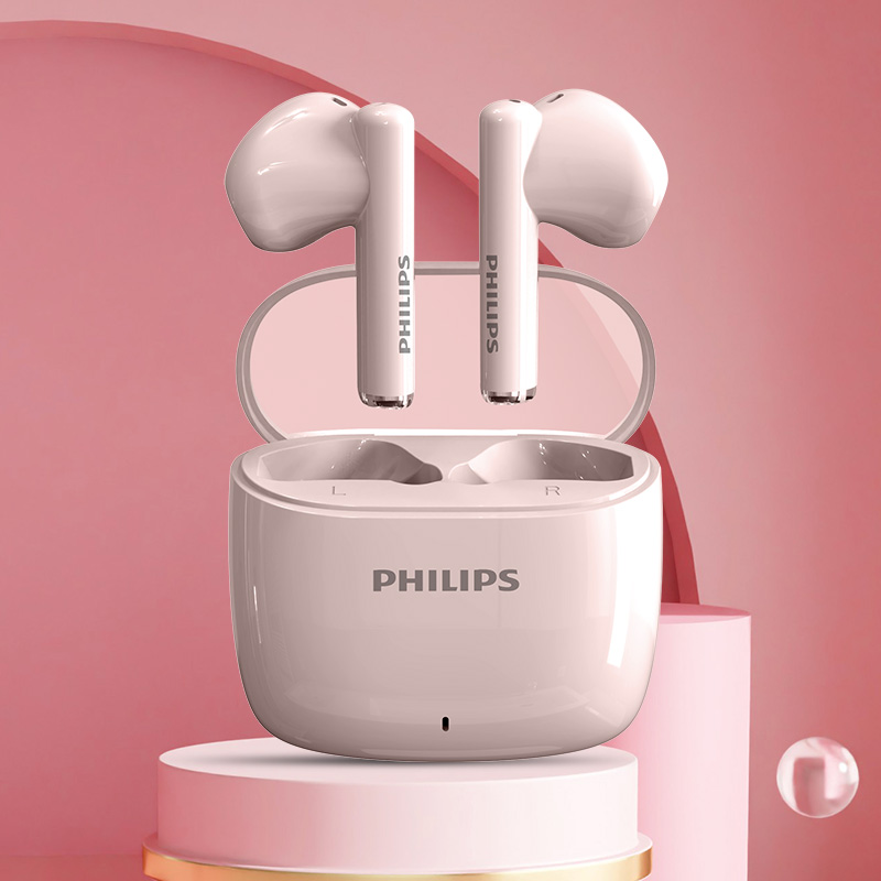 PHILIPS TAT2420 Semi-in-ear Wireless Bluetooth Earphones HIFI Sound Quality Call Noise Reduction Mini Portable Music Headset