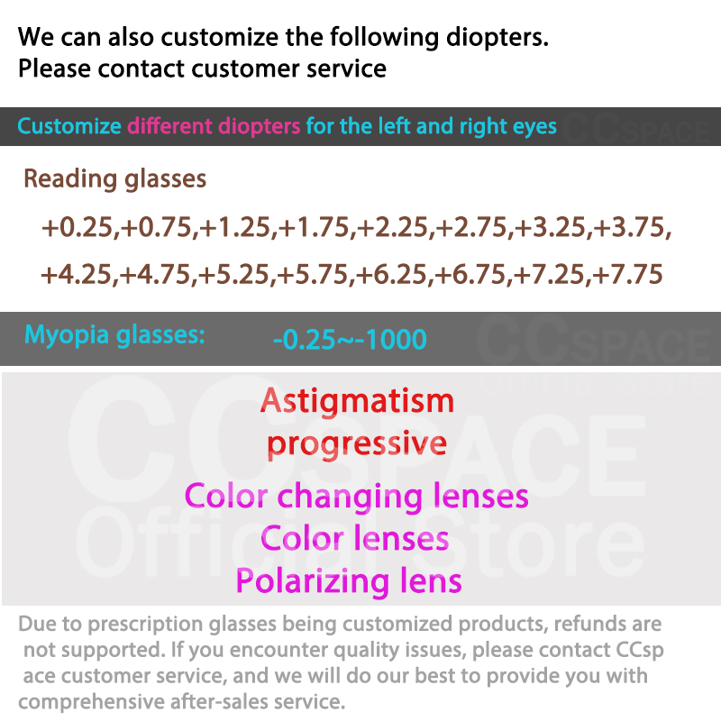 R57481 Fashion Metal Cat Eye Anti Blue Light Glasses Frame Stylish Business Presbyopia Eyeglasses Customizable Prescription