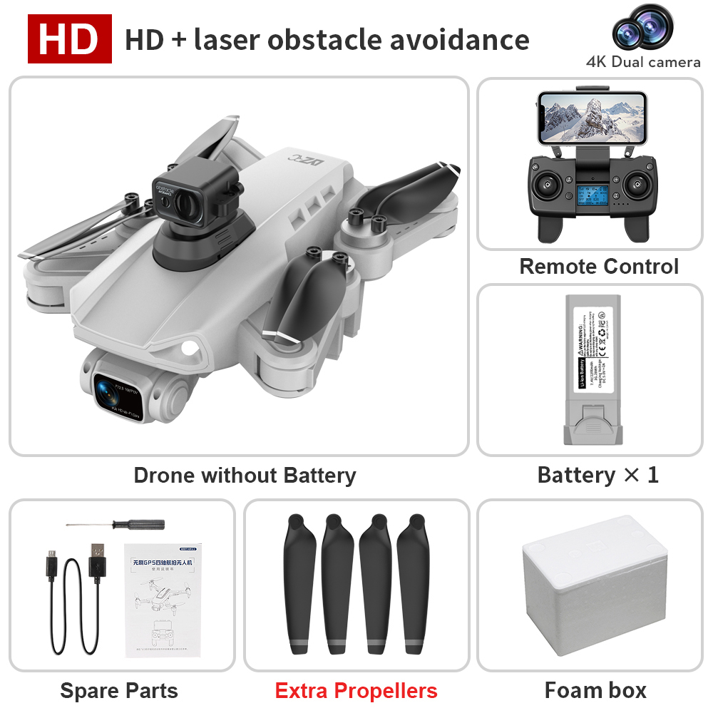 Drone L900 Pro SE MAX 4K Professional 8KM HD Camera 5G GPS Obstacle Avoidance Brushless Motor Quadcopter RC Helicopter Dron Toys