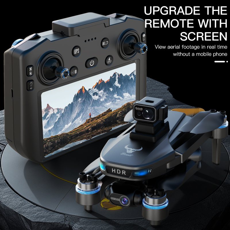 2025 New SG109 MAX2 GPS Drone With 8K Camera 3-Axis Gimbal WIFI Laser Obstacle Avoidance Screen Remote 5G FPV Brushless RC Dron