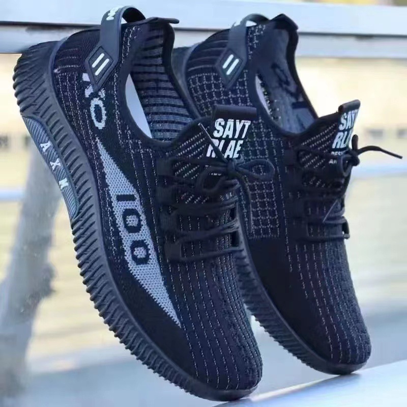 2025 Soft Soled Spring and Autumn Old Cloth Shoes Breathable Mesh Shoes Non-slip Wear-resistant Casual Low-top Shoes Work Shoes