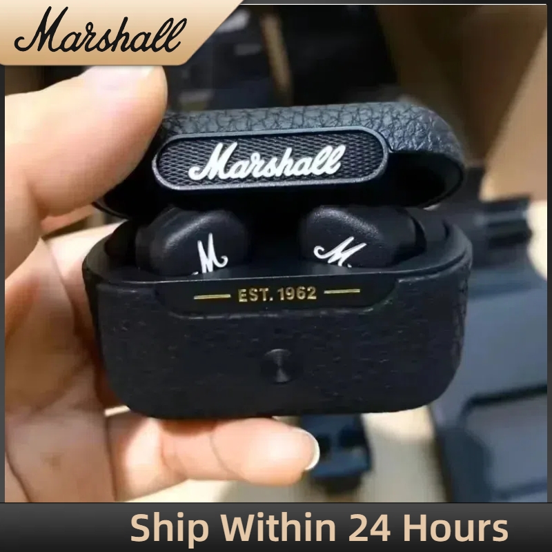 New MARSHALL MOTIF ANC True Wireless Bluetooth Headphones Active Noise Cancelling Earphones In-ear Waterproof Headset