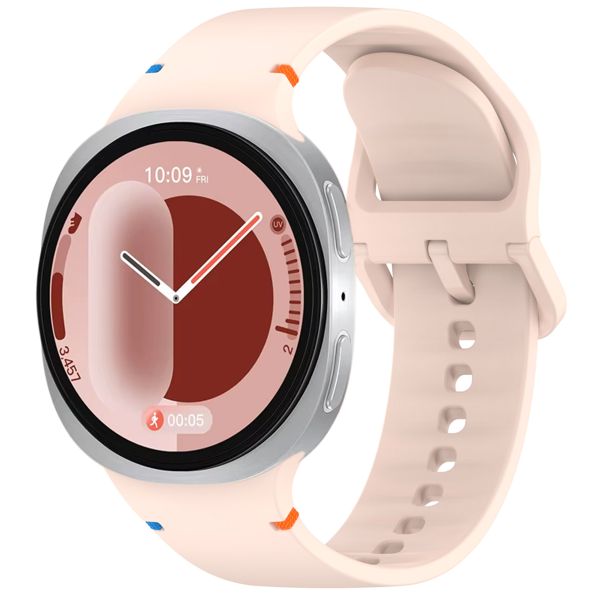 Official Silicone Watchband For Samsung Galaxy Watch 8 40mm 44mm 1:1 Sports Bracelet Wristband Galaxy Watch 8 Classic 46mm Belt