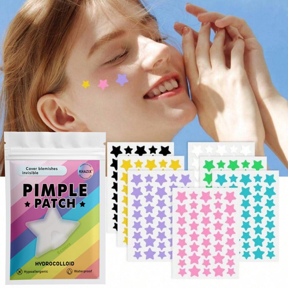 280pcs Color Hydrocolloid Acne Patch Invisible Acne Sticker Concealer Facial Spots Beauty Skin Care Makeup Tool