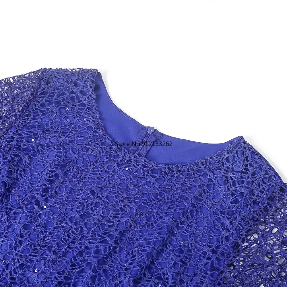 Customized African Wedding Party Dreses for Women Spring Autumn African Short Sleeve V-neck Polyester Green Pink Red Long Dress