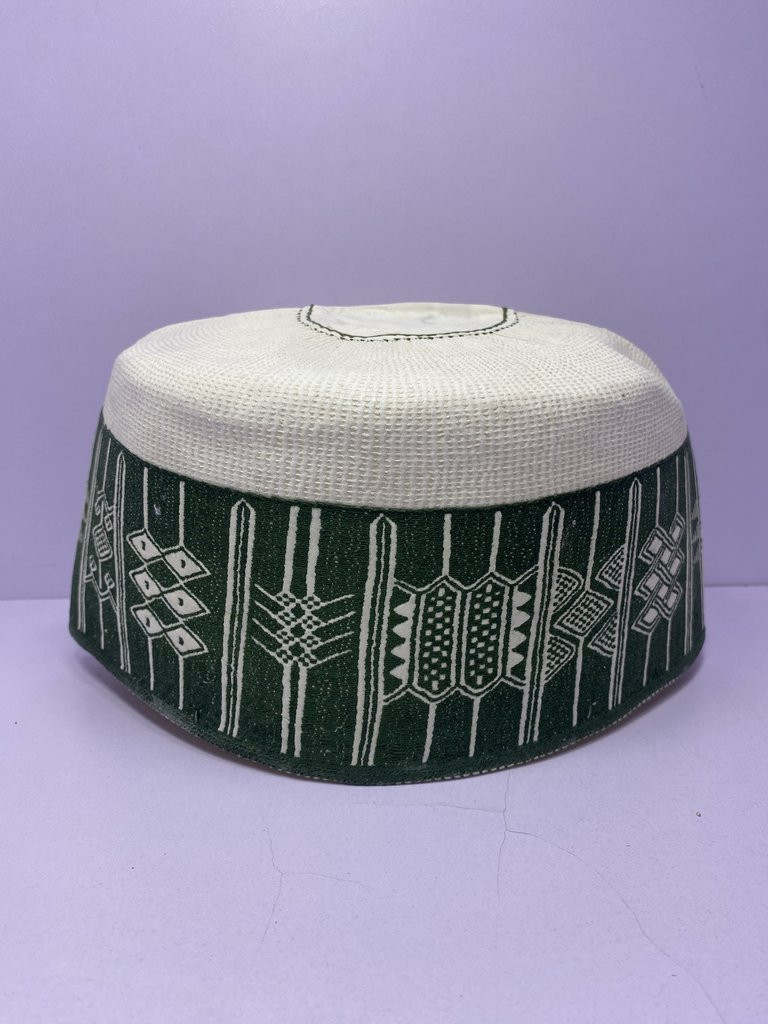 Damanga Premium Hausa/Fulani Handwoven Kufi Cap