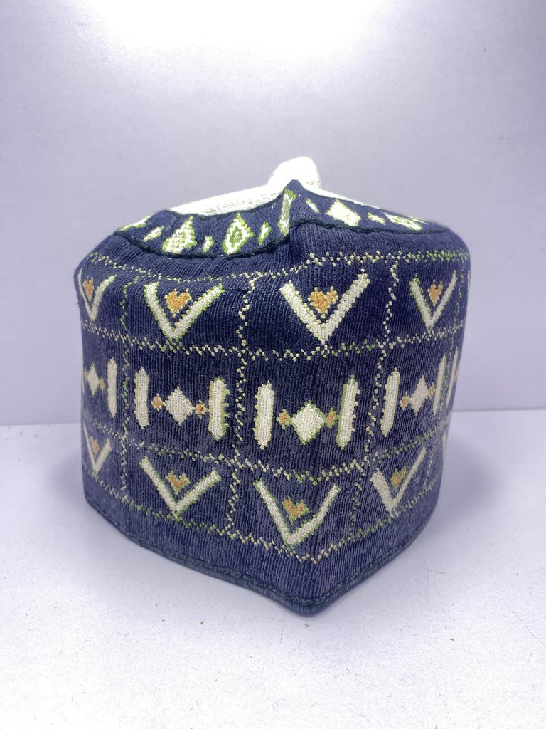 Black Zulum Cap - Classic Northern Nigerian Hat