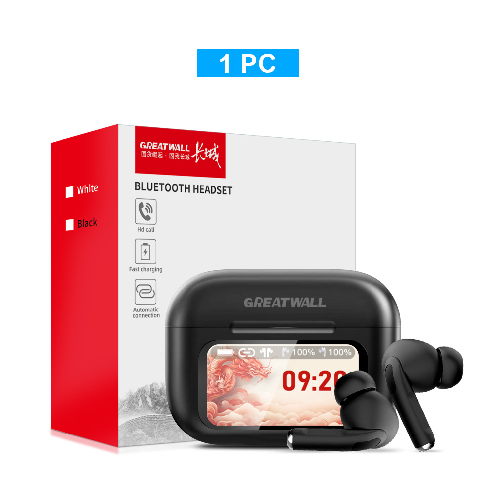 Original GREATWALL TWS Wireless Bluetooth V5.3 Earphones ANC Noise Reduction HiFi HD Call Earbuds Music Headsets Touch Control