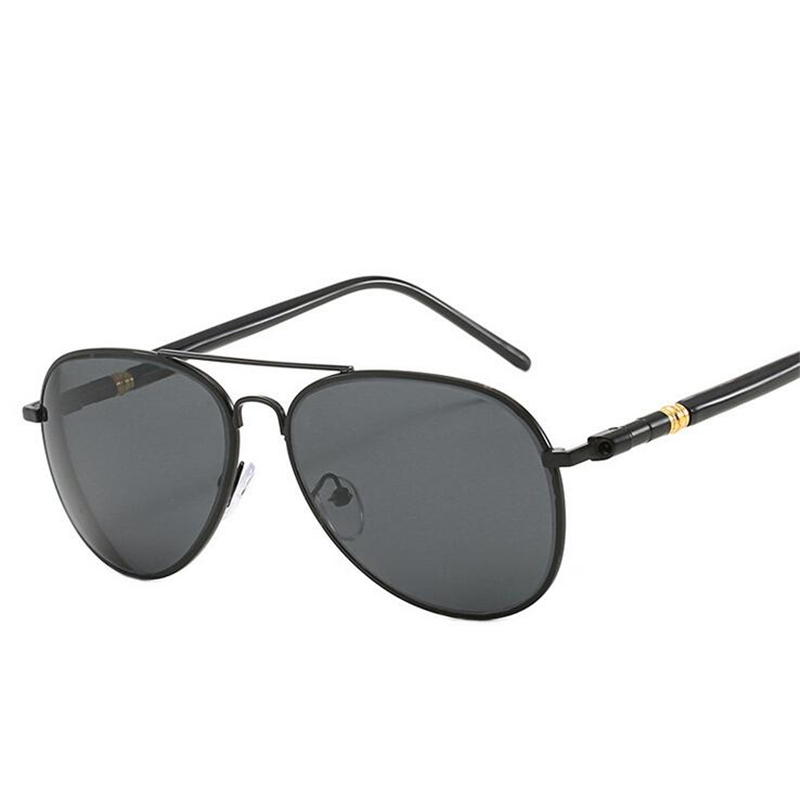 Outdoor Shade Sun Photochromic Pilot Myopia Glasses With Prescription Eyewear Men Oval Sunglasses Diopter 0 -0.5 -0.75 To -6.0