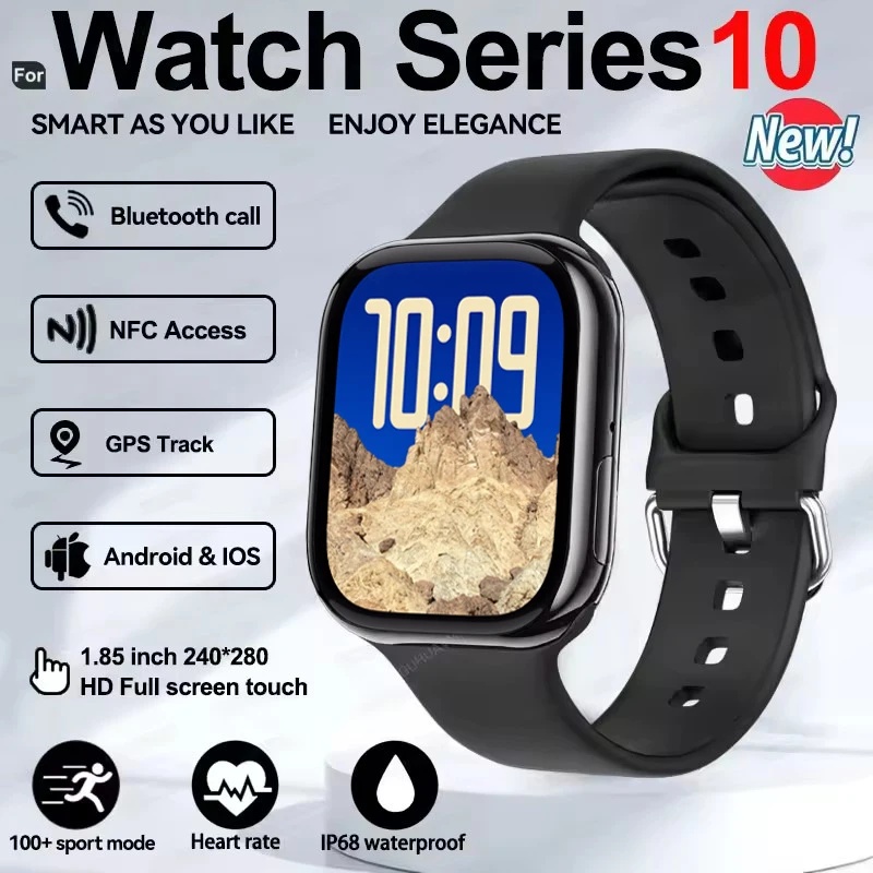 New Series IW10  Watch 10 GPS Track Smart Watch Men Woman HD Bluetooth Call Waterproof Sports SmartWatch For Apple Android IOS