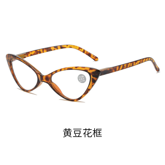 Fashion Cat Eye Reading Glasses Women Anti Blue Light Computer Presbyopic Eyeglasses Retro Classic Hyperopia Glasses Diopter