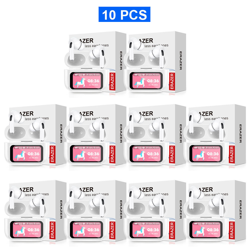 ERAZER Original Wireless Bluetooth Earphones HiFi Headphones HD Stereo Waterproof Earbuds Touch Screen With ANC Noise Reduction