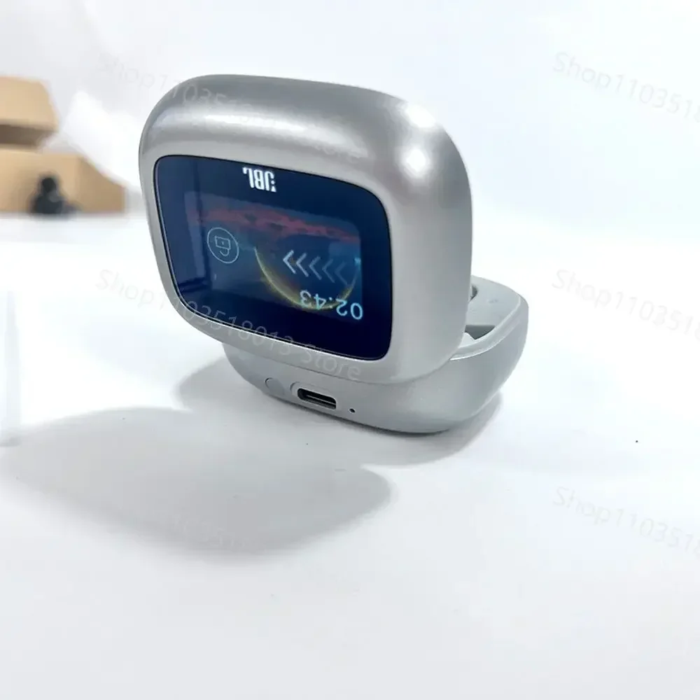 JBL Live Beam 3 True Wireless Bluetooth Earbuds Noise Cancelling Headset with LED Smart Display Box