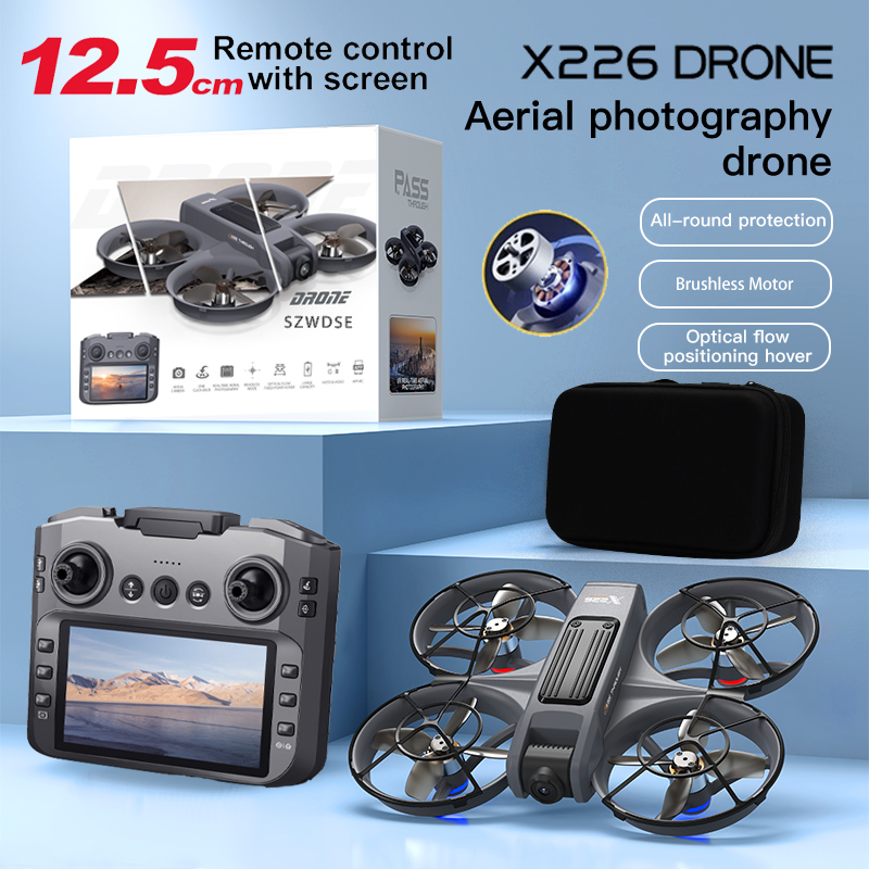 New X226 RC Drone 2.4G 5G Professional 4K HD Aerial Photography Remote Control FPV Dron HD Dual Camera Quadcopter boy Toys Gifts