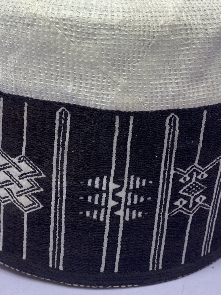 Damanga Premium Hausa/Fulani Handwoven Kufi Cap