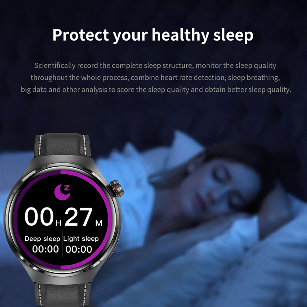 2025 New Watch 4 Pro Upgrade GPS NFC Men's Smartwatch 360*360 AMOLED HD Bluetooth Call Waterproof Smart Watch