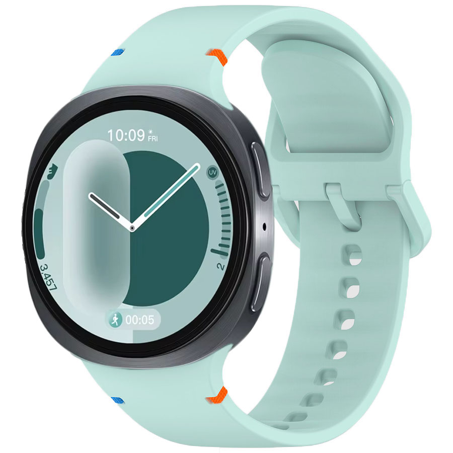 Official Silicone Watchband For Samsung Galaxy Watch 8 40mm 44mm 1:1 Sports Bracelet Wristband Galaxy Watch 8 Classic 46mm Belt