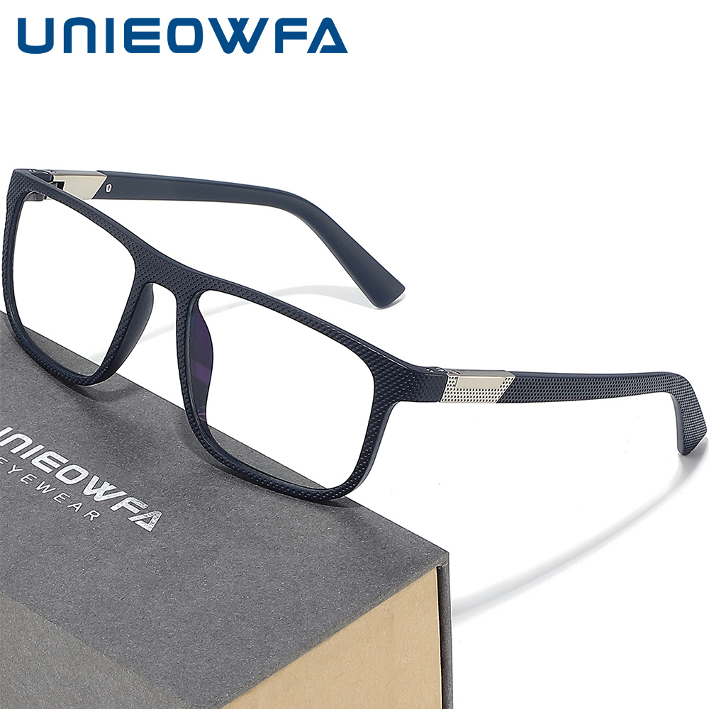 Multifocal Prescription Glasses Men Bifocal Progressive Eyeglasses Male Custom 1.74 High Myopia Optical Spectacles TR90 Square