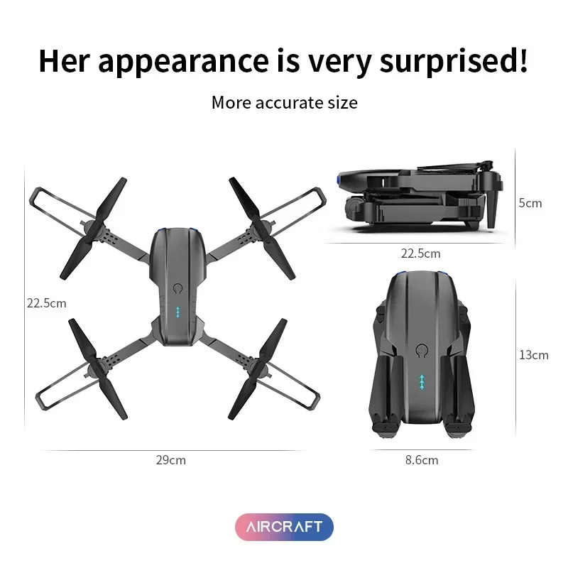 Foldable E99 K3 Pro HD 4K Drone With Dual Camera WIFI Aerial Photography RC Quadcopter High Hold Mode Helicopter Toy Gift