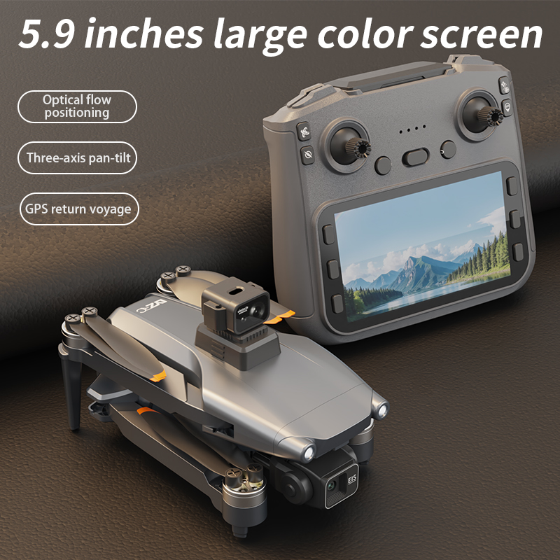 L600-1 PRO MAX GPS Drone 3KM 4K Professional HD Dual Camera 360° Laser Obstacle Avoidance Brushless Quadcopter Toy Gift