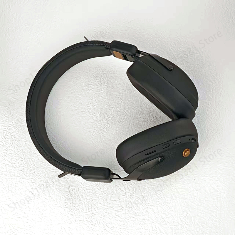 MARSHALL BT12 Wireless Headphones, Active Noise Cancellation, Hi-Fi Audio, Comfort Fit, waterproof Bluetooth Retro Music Headset