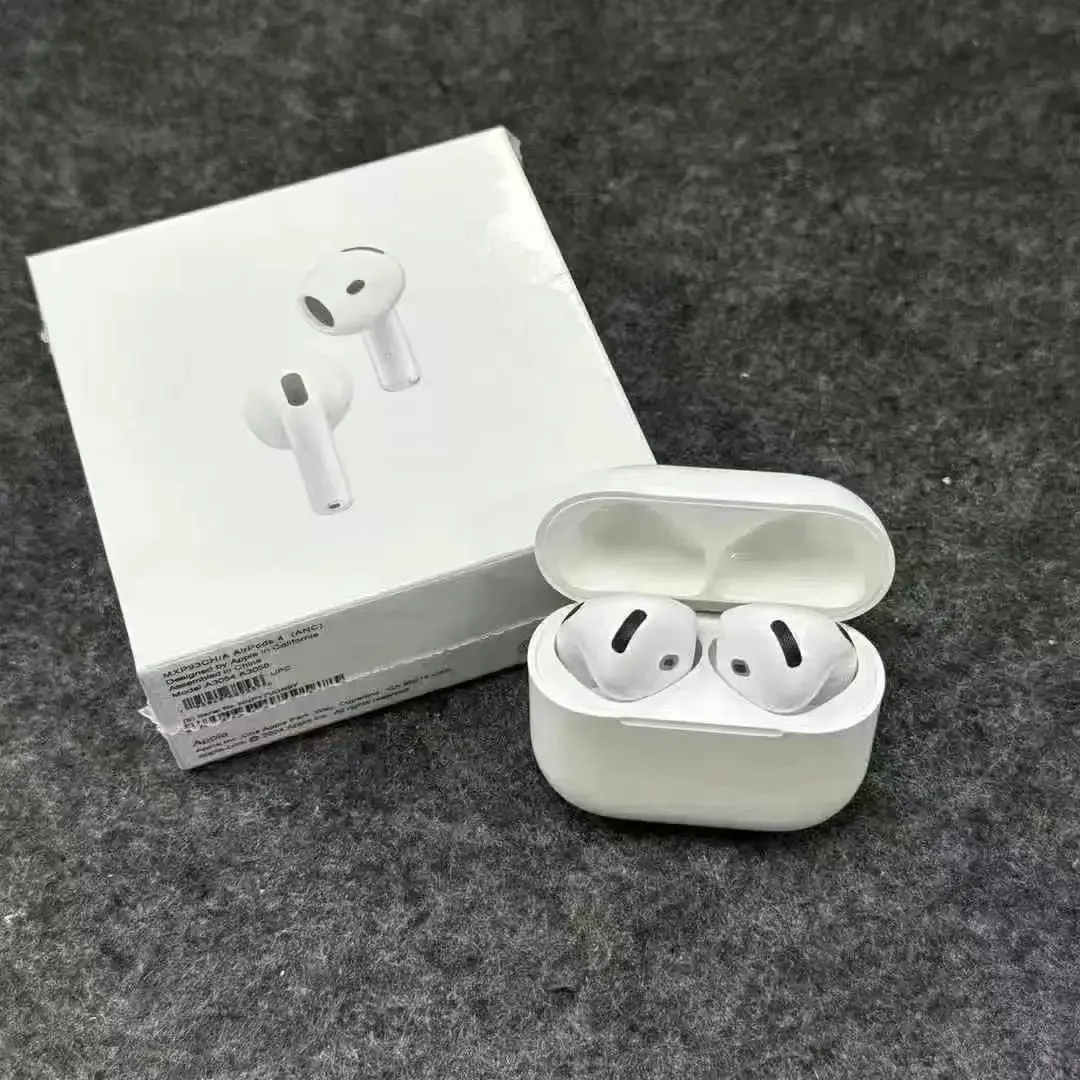 Original Apple Airpods Pro 2 3 4  Wireless Bluetooth Earbuds Active Noise Cancellation with Charging Case for IPhone iPad