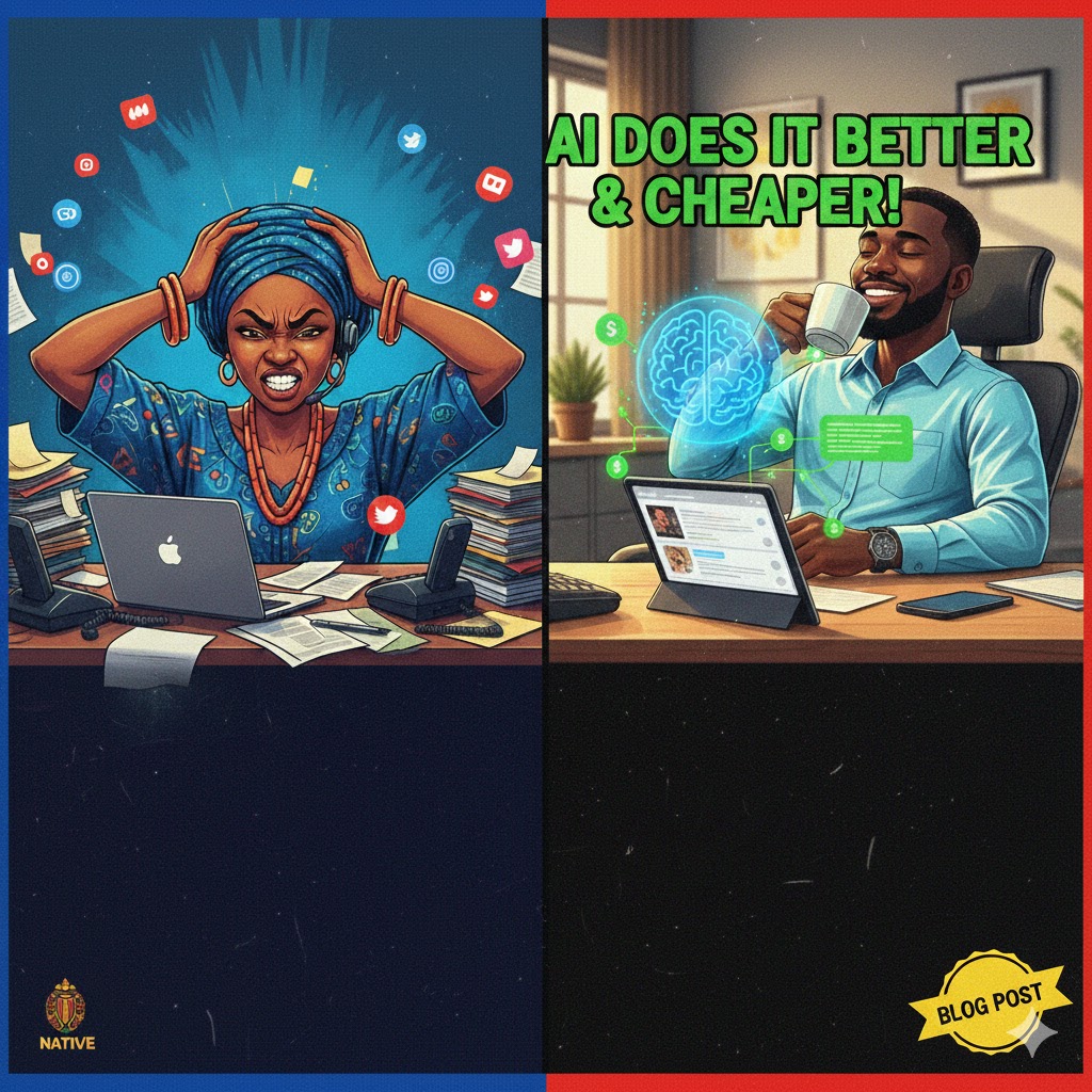 Stop Hiring Social Media Managers: How AI is Helping Nigerian Entrepreneurs Post, Reply, and Sell While They Sleep