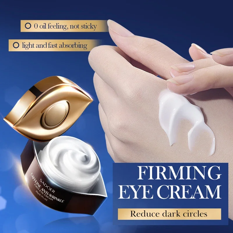 Caffeine Eye Cream Anti Dark Circles Eyes Bags Remover Firming Moisturizing Eye Creams Beauty Eyes Skin Care Products