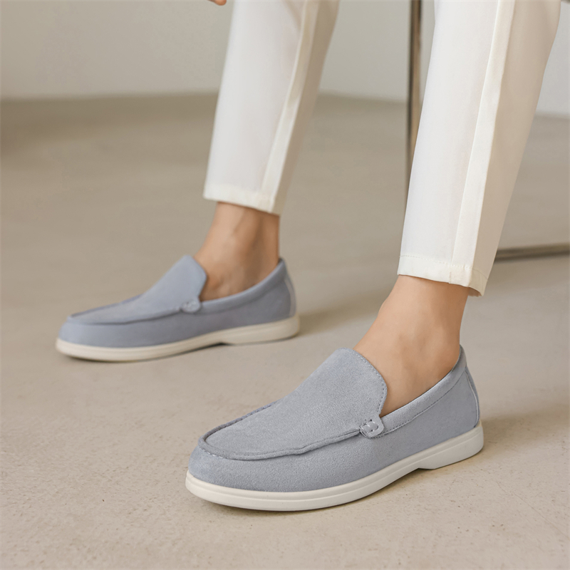 Men Casual Shoes Canvas Loafers Classic Walking Men Shoes Lightweight Soft Moccasins Lazy Shoes Male Slip on Flats Driving Shoes