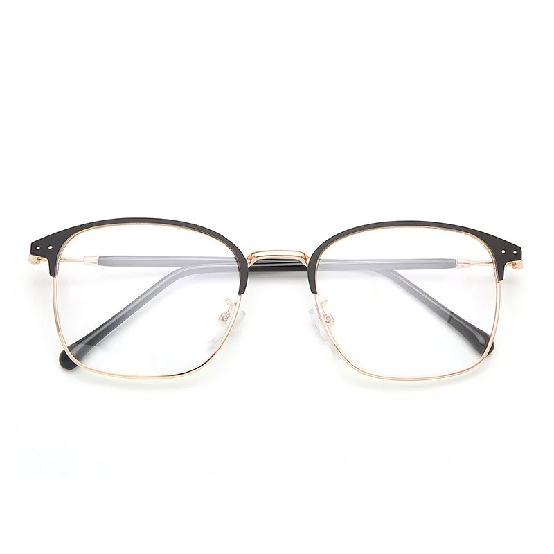 Photochromic Frameless Eyeglasses for Men Fashion Glasses Anti Radiation Eye Sunglasses for Men Korean Glasses Rectangle Compute