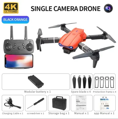 Foldable E99 K3 Pro HD 4K Drone With Dual Camera WIFI Aerial Photography RC Quadcopter High Hold Mode Helicopter Toy Gift