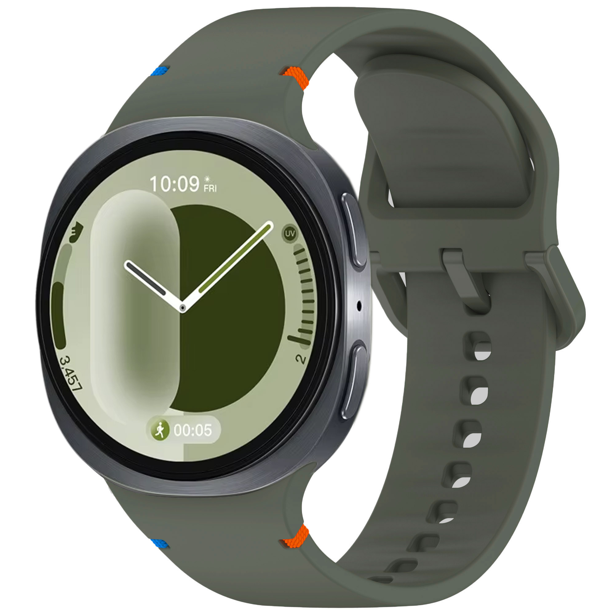 Official Silicone Watchband For Samsung Galaxy Watch 8 40mm 44mm 1:1 Sports Bracelet Wristband Galaxy Watch 8 Classic 46mm Belt