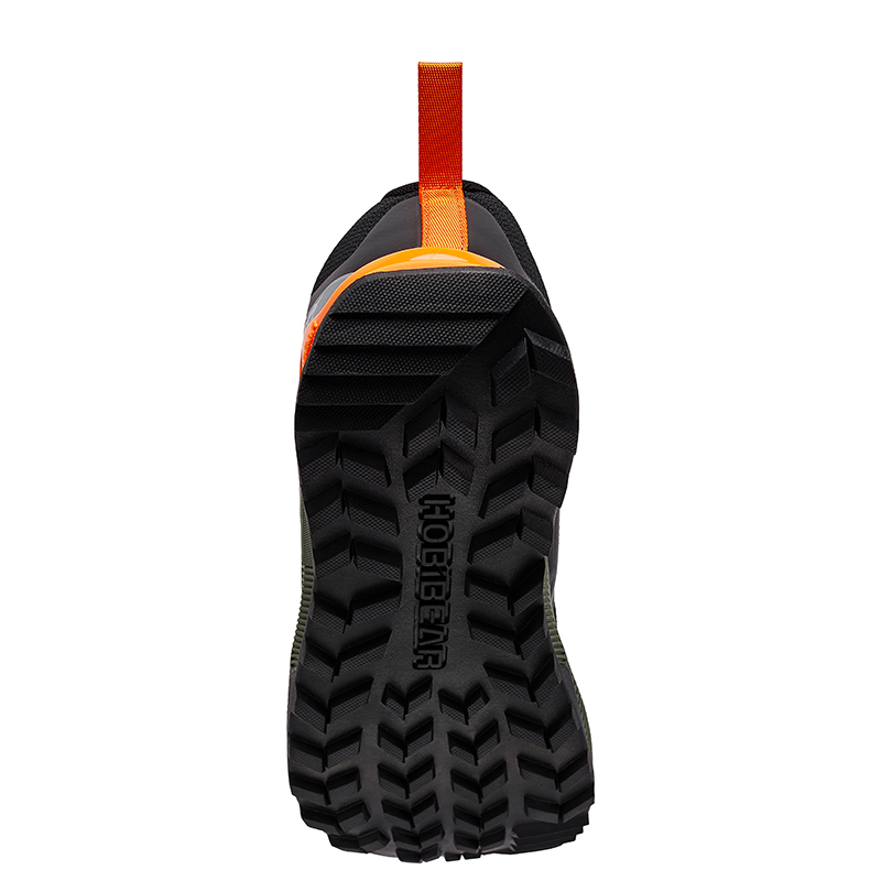 HOBIBEAR Unisex Hiking Sneakers Lace-Up Walking Shoes Outdoor Travel Artificial Leather Sneakers