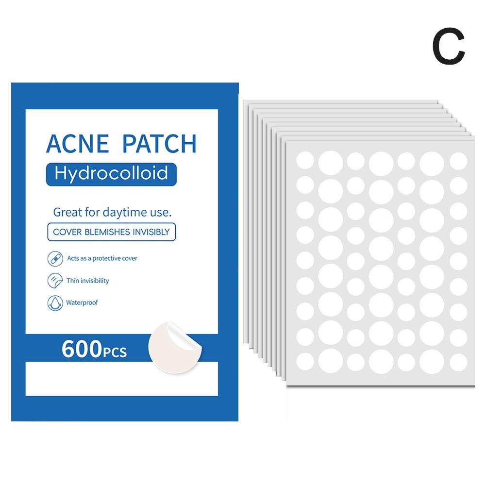 New 360/600PCS Colorful Star Pimple Patch Acne Concealer Face Spot Beauty Makeup Tool Invisible Acne Removal Skin Care Stickers