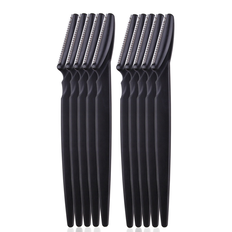 5/10/15Pcs Eyebrow Trimmer Makeup Tools Safe Eye Brow Razor Face Body Hair Removal Shaver Blades Woman Eyebrows Shaping Knife