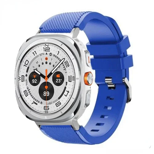 sports soft Silicone Strap For Samsung Galaxy Watch Ultra 2025 47mm breathable band For Samsung Watch 8 40mm 44mm 8 Classic 46mm